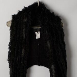 MM Couture Faux Fur Vest S